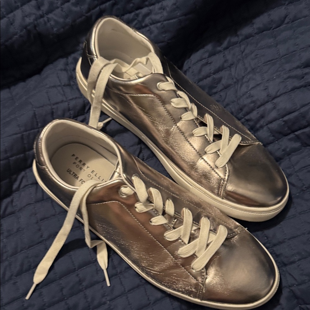 PERRY ELLIS SILVER LIMITED EDITION Vincent 2.0 Sneaker Size 13